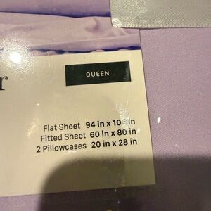 Que Lavender Queen Sheet Set